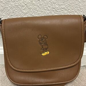 Coach Leather Crossbody Bag